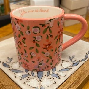 You Are So Loved , Floral Garden coffee mug